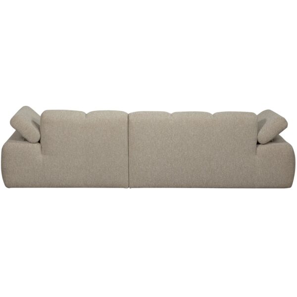 MOJO CHAISE LONGUE SOFA RIGHT BOUCLÉ BEIGE MELANGE - Image 12