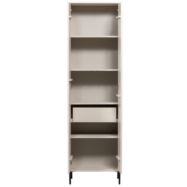NEW GRAVURE CABINET WITH DRAWER PINE DUST/BLACK - Image 4