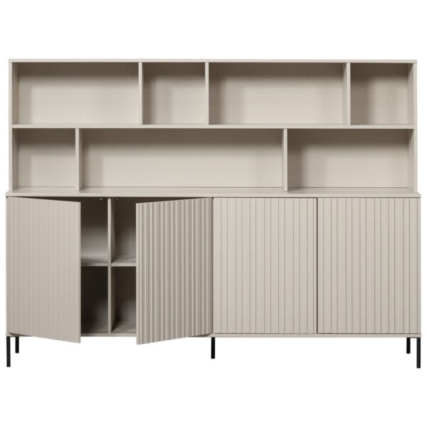 NEW GRAVURE WALL CABINET PINE DUST/BLACK - Image 5