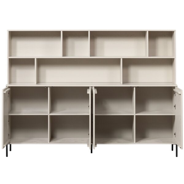 NEW GRAVURE WALL CABINET PINE DUST/BLACK - Image 4