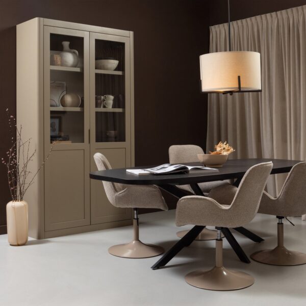 MARTEN HEIGHT ADJUSTABLE DINING CHAIR SAND - Image 5