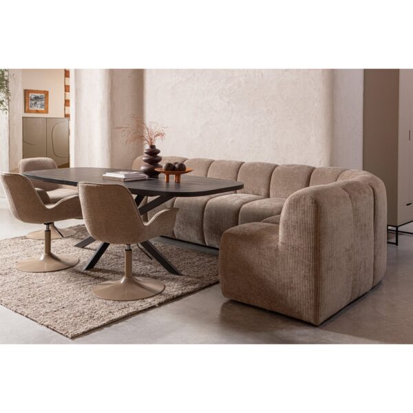 MARTEN HEIGHT ADJUSTABLE DINING CHAIR SAND - Image 6