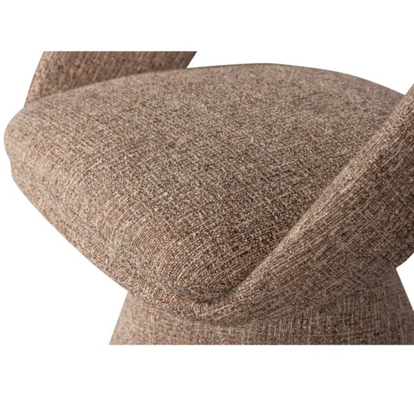 WINTER SWIVEL DINING CHAIR NATURAL / SAND MELANGE - Image 14