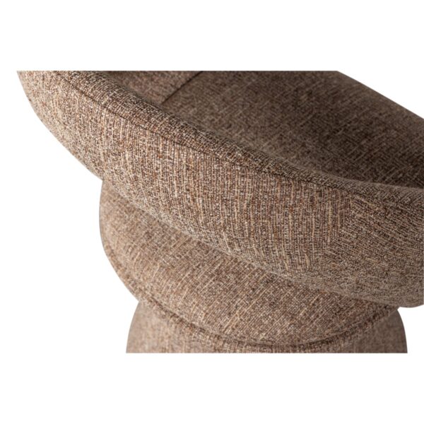 WINTER SWIVEL DINING CHAIR NATURAL / SAND MELANGE - Image 13