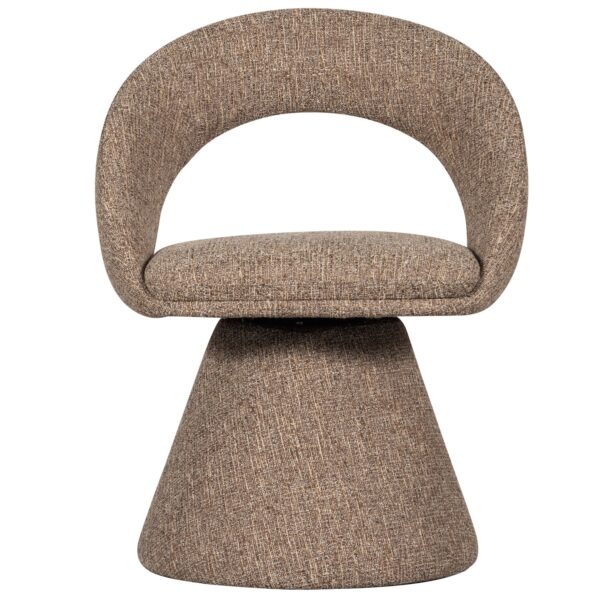 WINTER SWIVEL DINING CHAIR NATURAL / SAND MELANGE - Image 12