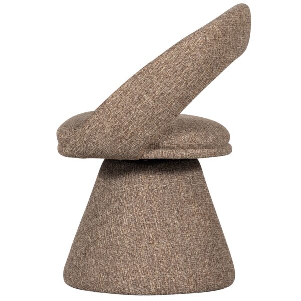 WINTER SWIVEL DINING CHAIR NATURAL / SAND MELANGE - Image 9