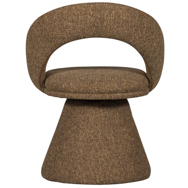 WINTER SWIVEL DINING CHAIR NATURAL / SAND MELANGE - Image 8