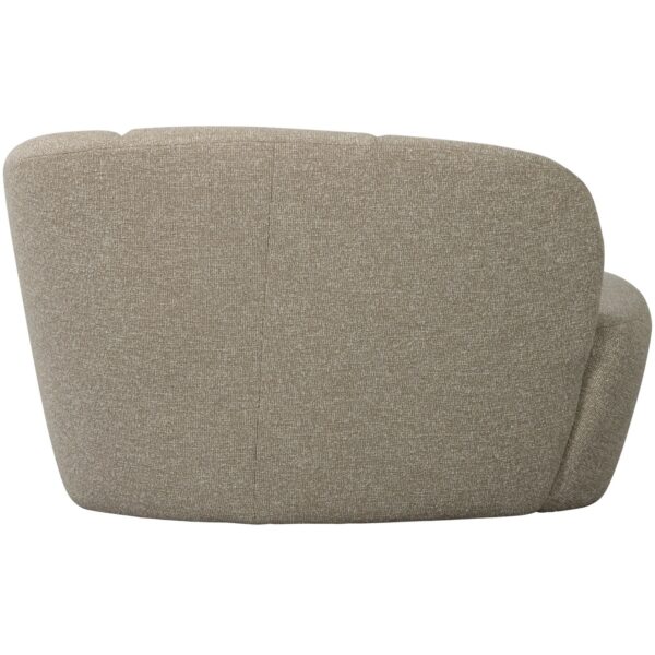 MOJO 2-SEATER BENCH RIGHT BOUCLÉ BEIGE MELANGE - Image 8
