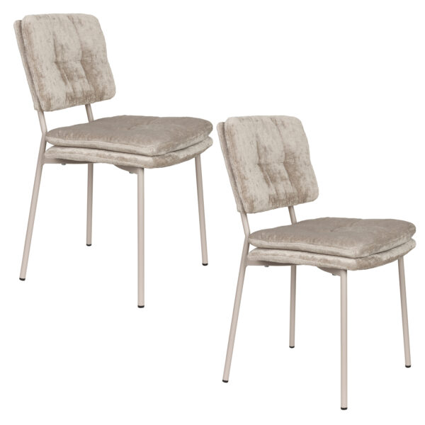 Chair Franck Beige/Grey - Image 5