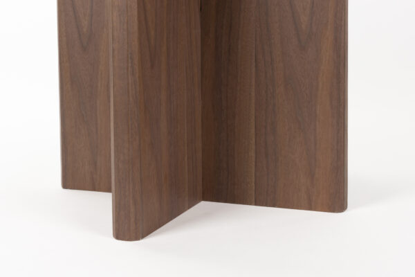 Dining Table Laurent Natural/Walnut - Image 4