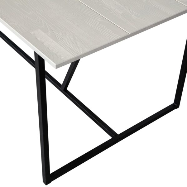 SILAS DINING TABLE ASH BRUSHED DUST - Image 6