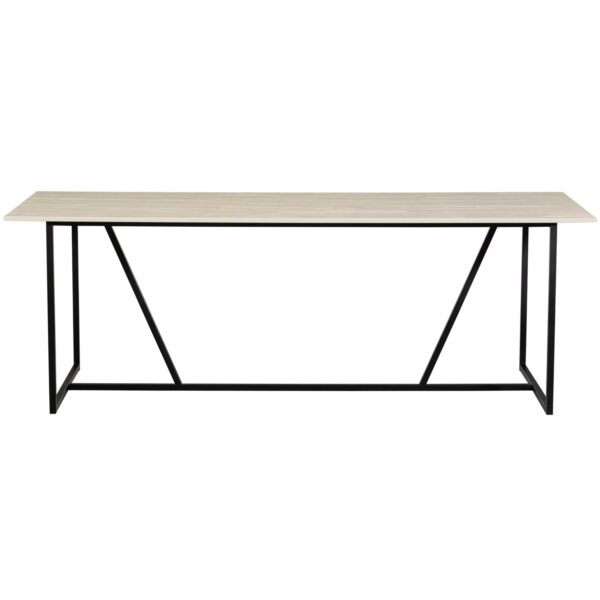 SILAS DINING TABLE ASH BRUSHED DUST - Image 4