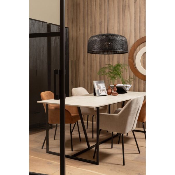 SILAS DINING TABLE ASH BRUSHED DUST - Image 3