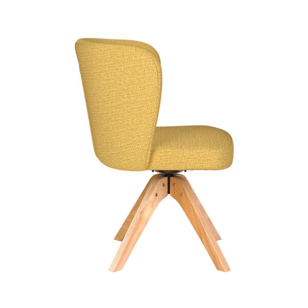 Chair Stan Ochre Spider Swivel - Image 9