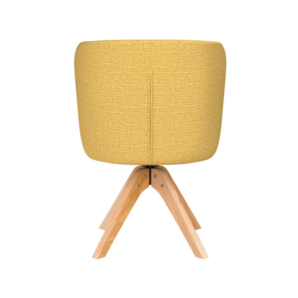 Chair Stan Ochre Spider Swivel - Image 11