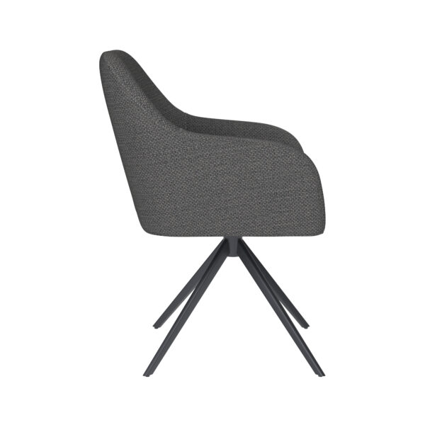Chair Otis Taupe/Ocre/Grey/Green/Off White- Metal/Spider/Wood Legs - Image 20