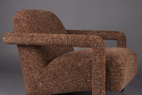 Lounge Chair Kent Ochre/Bordoux Red - Image 18