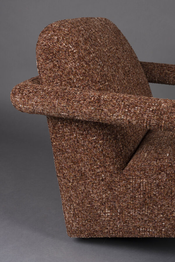 Lounge Chair Kent Ochre/Bordoux Red - Image 17