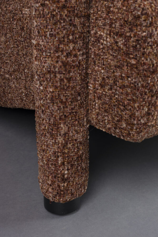 Lounge Chair Kent Ochre/Bordoux Red - Image 16