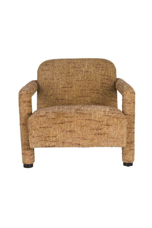 Lounge Chair Kent Ochre/Bordoux Red - Image 12