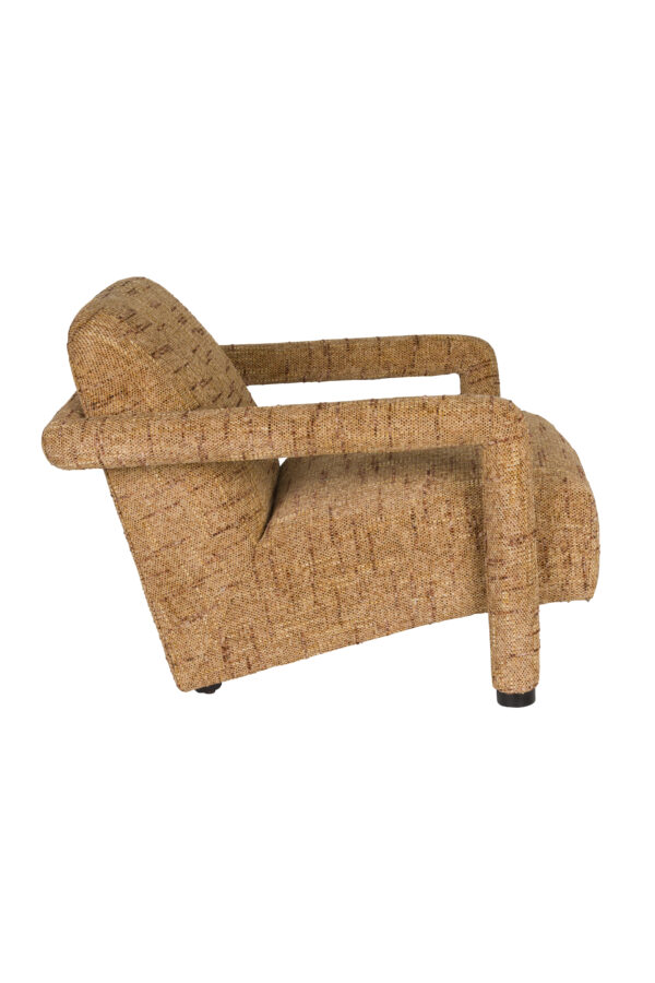 Lounge Chair Kent Ochre/Bordoux Red - Image 11
