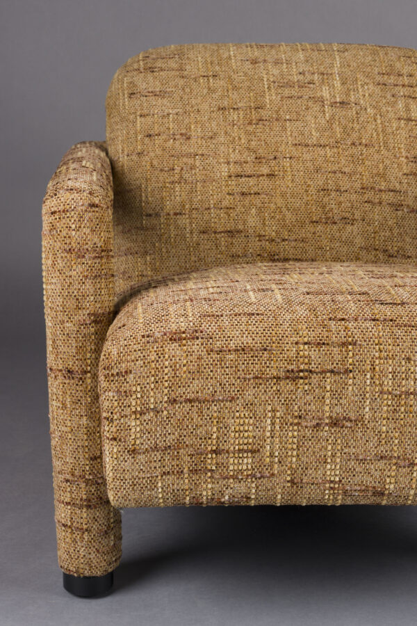 Lounge Chair Kent Ochre/Bordoux Red - Image 9