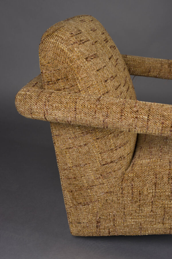 Lounge Chair Kent Ochre/Bordoux Red - Image 7