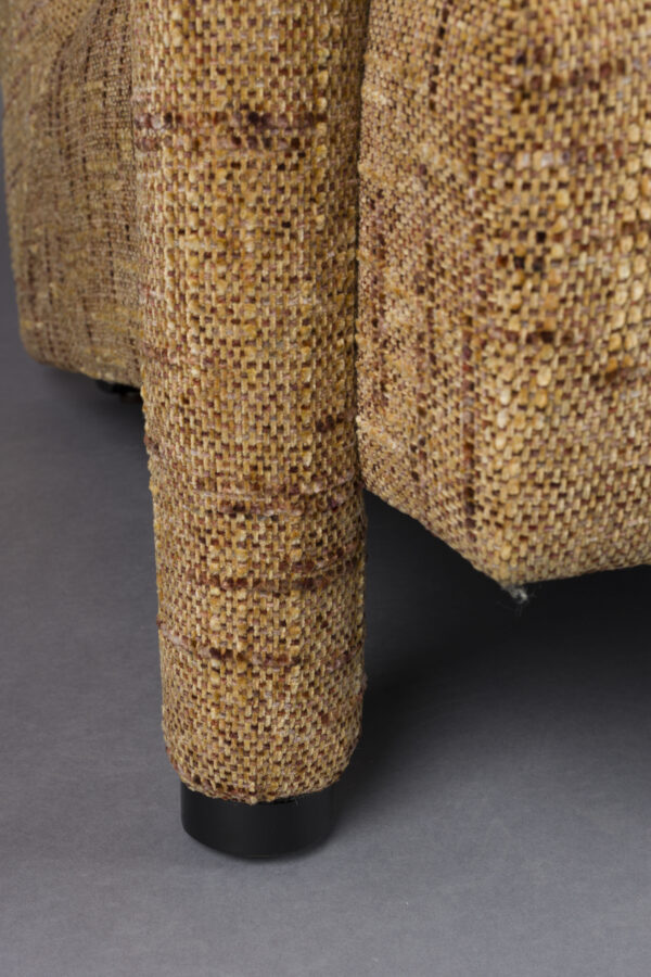 Lounge Chair Kent Ochre/Bordoux Red - Image 6
