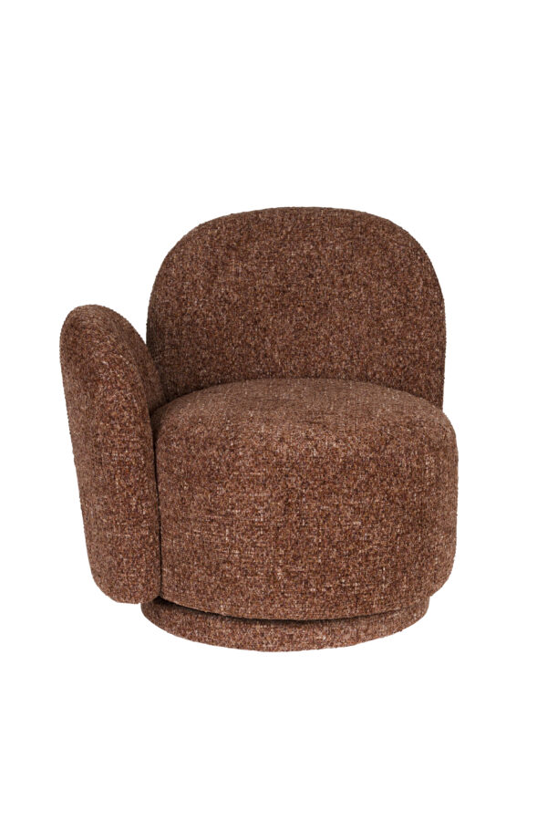 Lounge Chair Rose Bordeaux Red - Image 19