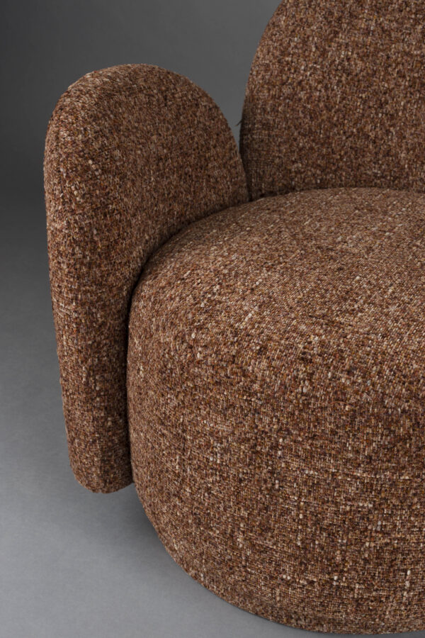 Lounge Chair Rose Bordeaux Red - Image 14