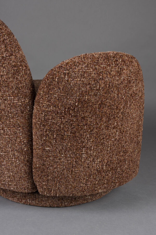Lounge Chair Rose Bordeaux Red - Image 13