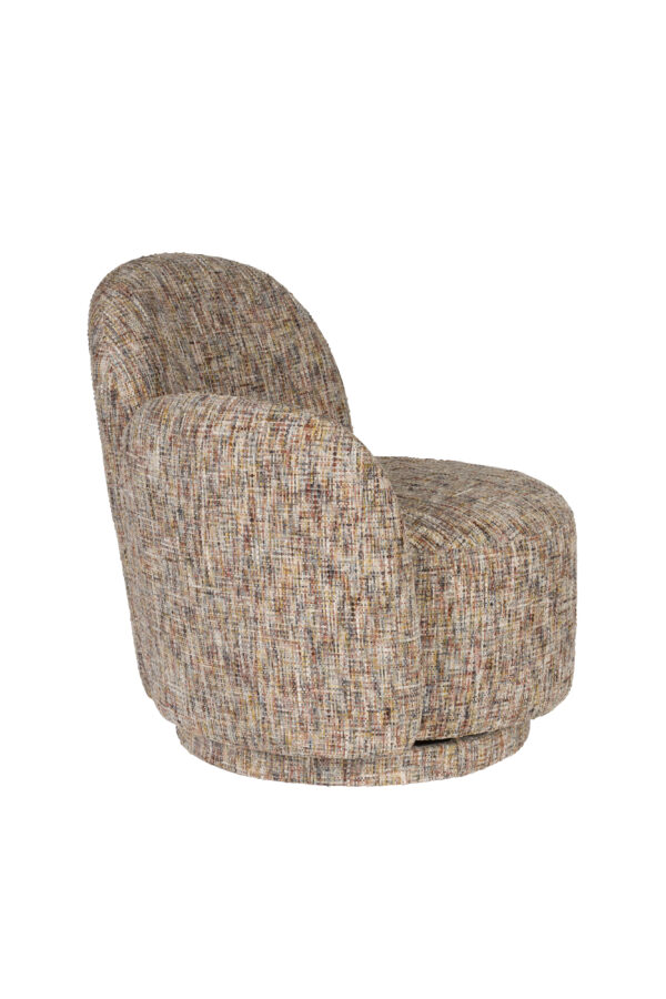 Lounge Chair Rose Bordeaux Red - Image 9