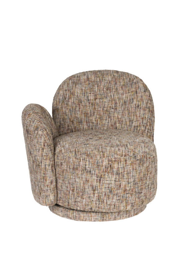 Lounge Chair Rose Bordeaux Red