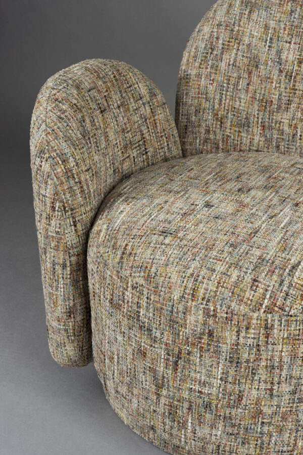 Lounge Chair Rose Bordeaux Red - Image 5