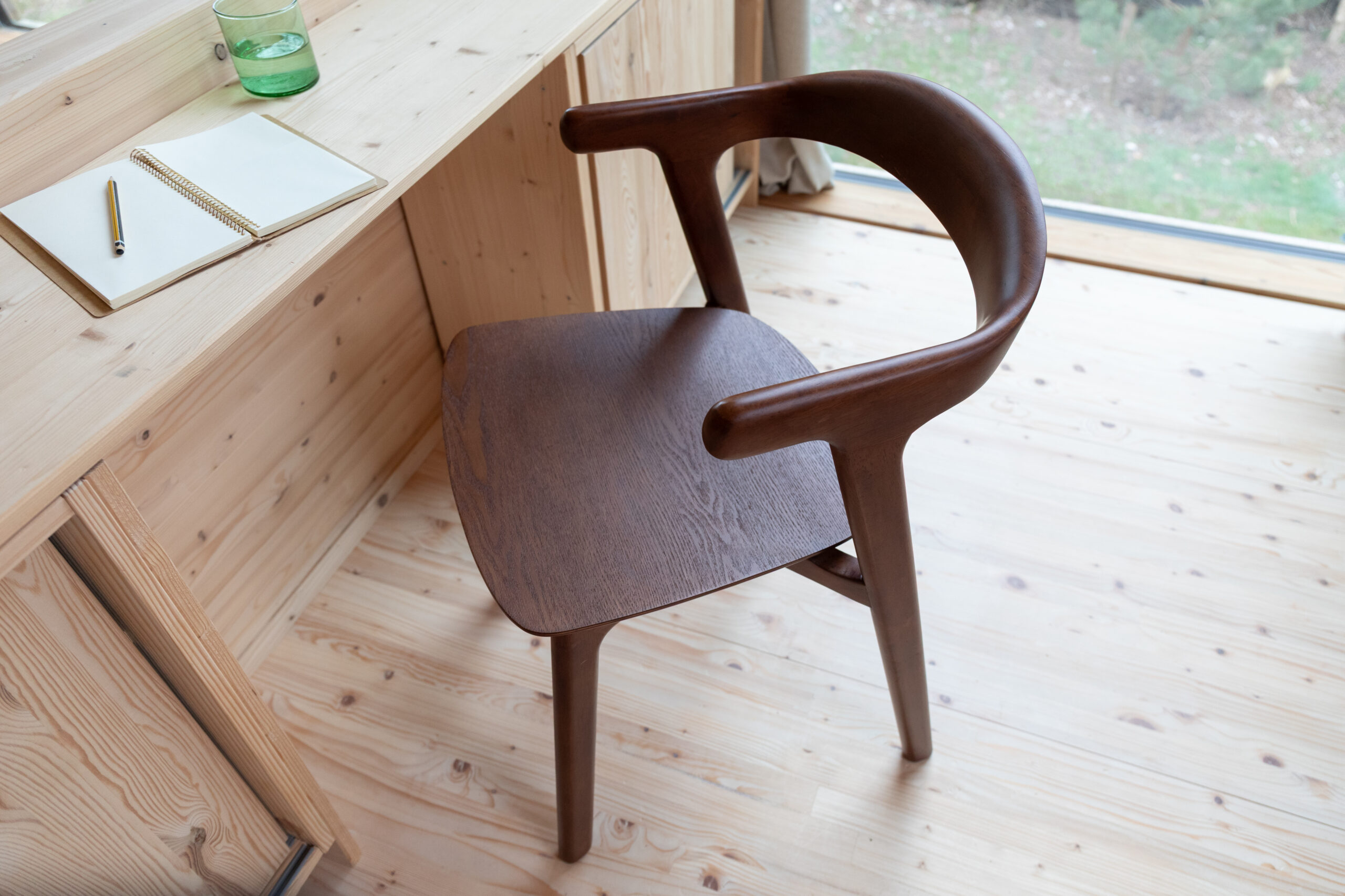 NORTHWOOD CHAIR NATURAL/BLACK/BROWN - Image 10