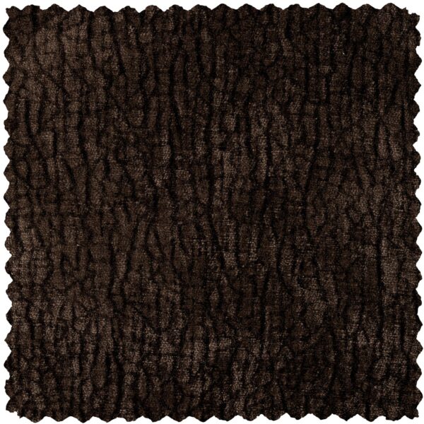 BAGGY SWIVEL ARMCHAIR 3D CHENILLE SAND/DARK BROWN/MID BROWN - Image 3