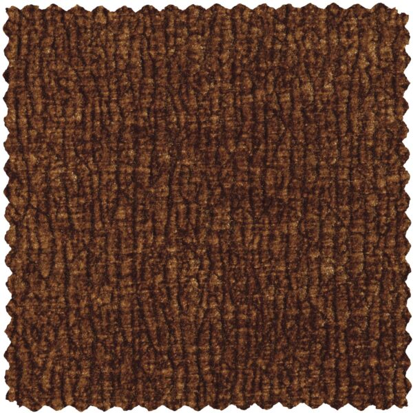 BAGGY SWIVEL ARMCHAIR 3D CHENILLE SAND/DARK BROWN/MID BROWN - Image 9
