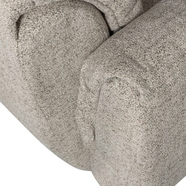BAGGY LOVESEAT WOVEN FABRIC NATURAL MELANGE - Image 3
