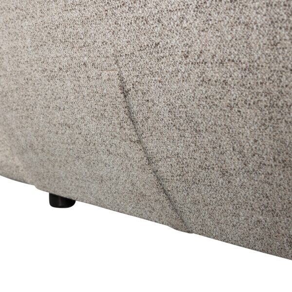 BAGGY LOVESEAT WOVEN FABRIC NATURAL MELANGE - Image 4