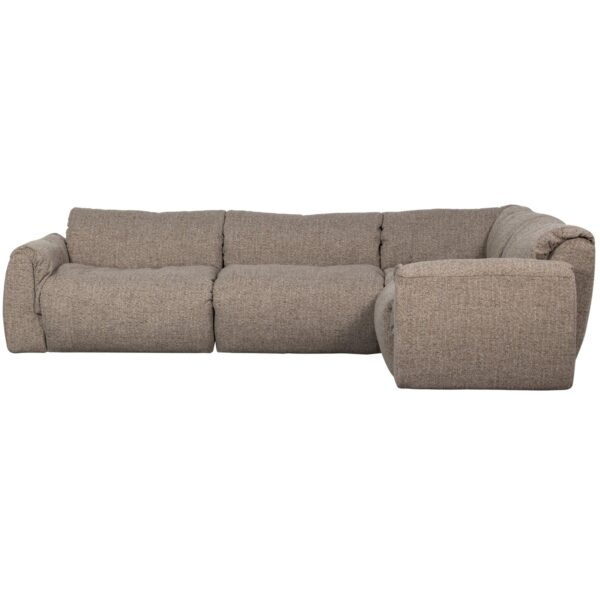 BAGGY CORNER SOFA RIGHT WOVEN FABRIC BROWN MELANGE/GREY/NATURAL - Image 12