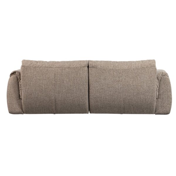 BAGGY 2-SEATER WOVEN FABRIC WARM GREY MELANGE/NATURAL - Image 2