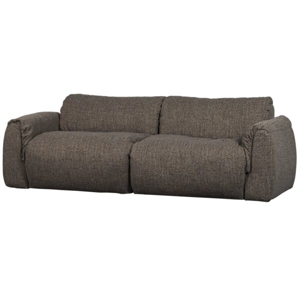 BAGGY 2-SEATER WOVEN FABRIC WARM GREY MELANGE/NATURAL - Image 14