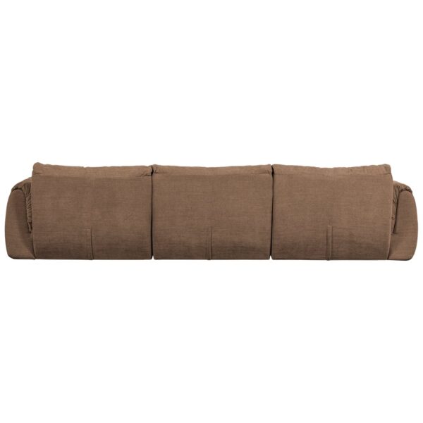 BAGGY 3-SEATER WOVEN CHENILLE OLD PINK/SAND/CHENILLE BROWN - Image 7