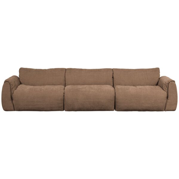BAGGY 3-SEATER WOVEN CHENILLE OLD PINK/SAND/CHENILLE BROWN - Image 9