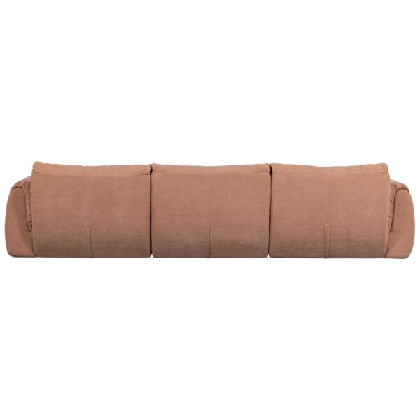 BAGGY 3-SEATER WOVEN CHENILLE OLD PINK/SAND/CHENILLE BROWN - Image 6