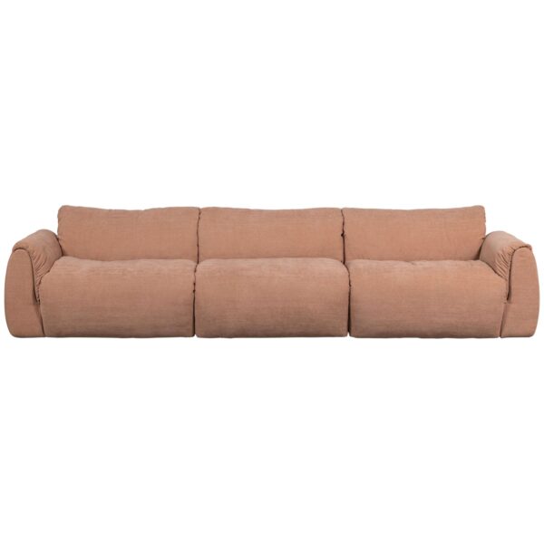 BAGGY 3-SEATER WOVEN CHENILLE OLD PINK/SAND/CHENILLE BROWN - Image 4