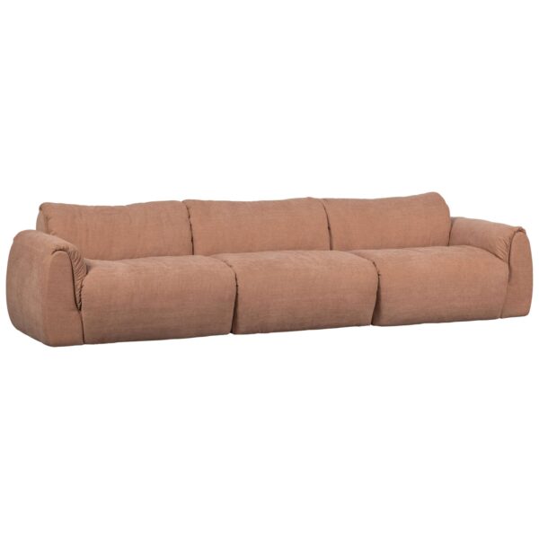 BAGGY 3-SEATER WOVEN CHENILLE OLD PINK/SAND/CHENILLE BROWN - Image 2