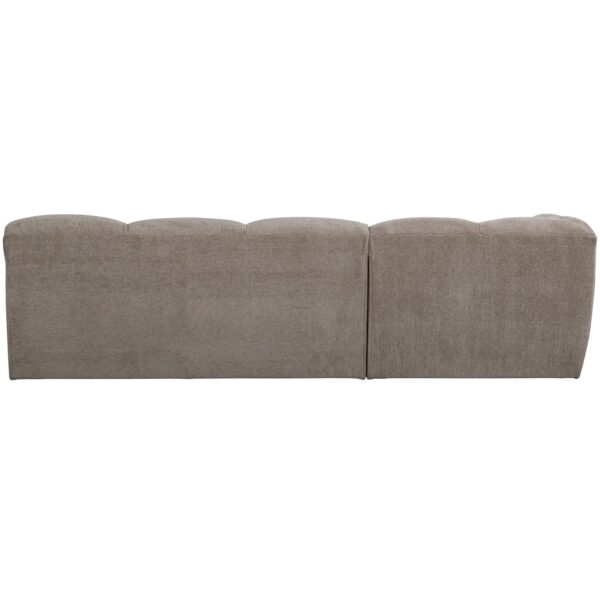 TIBAS CHAISE LONGUE LEFT WOVEN FABRIC ZAND - Image 5