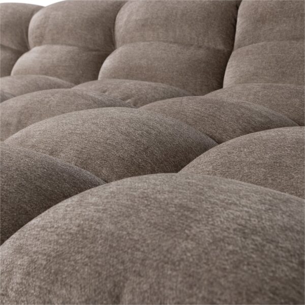 TIBAS CHAISE LONGUE LEFT WOVEN FABRIC ZAND - Image 6