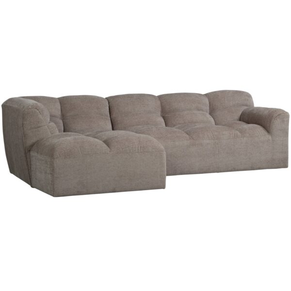 TIBAS CHAISE LONGUE LEFT WOVEN FABRIC ZAND - Image 4